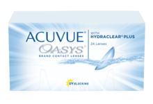 ACUVUE OASYS® with HYDRACLEAR® PLUS Technology